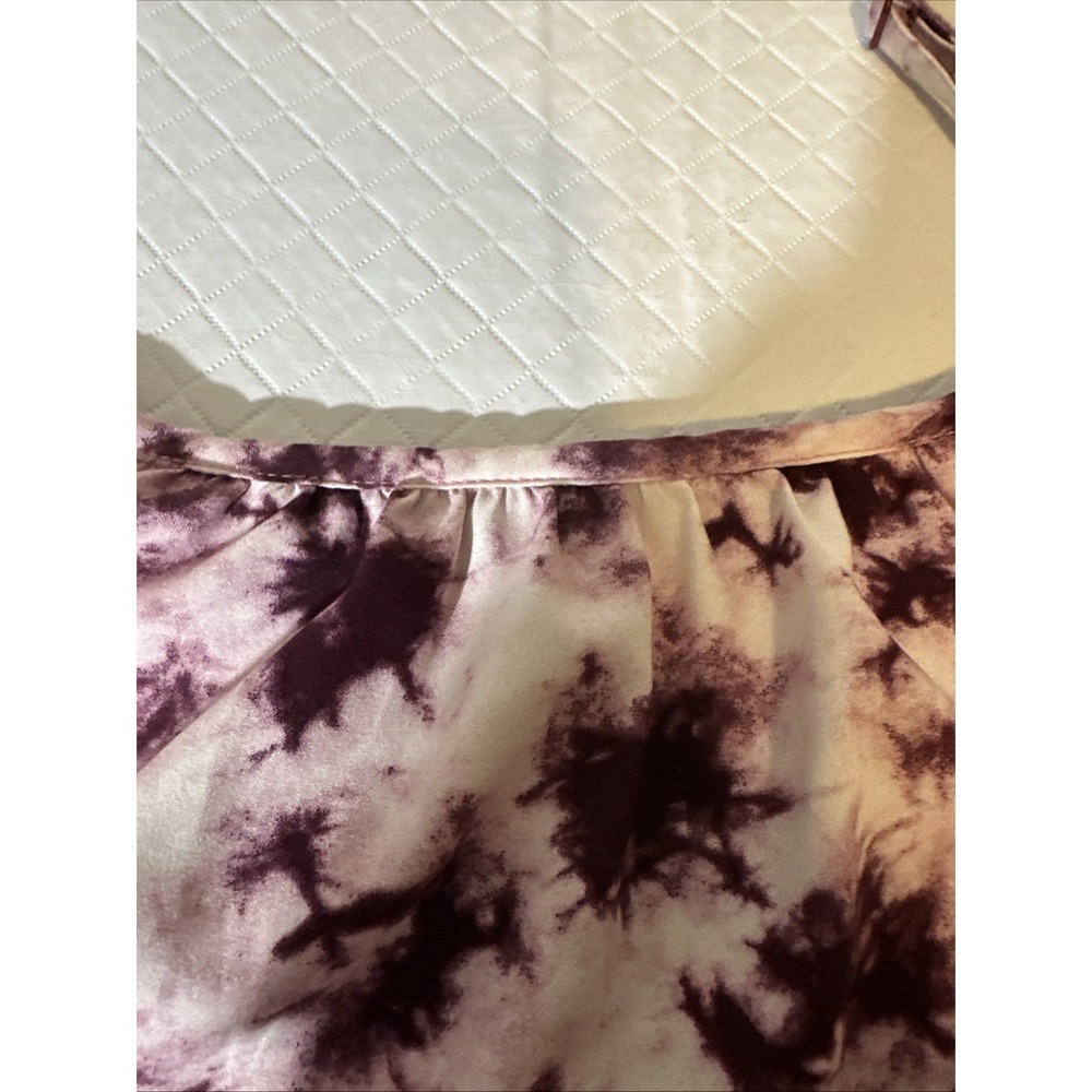 Faded Glory Girl Youth Purple Tie Dye Camisole, Tank Size XL (16/18) - Picture 4 of 9